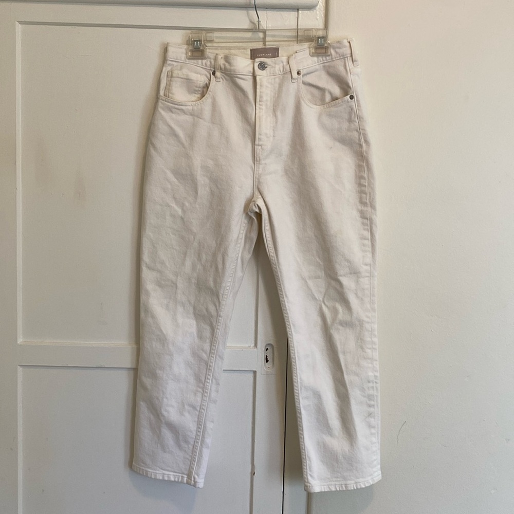 Everlane 90s Cheeky Jeans White